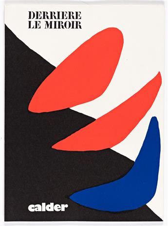 ALEXANDER CALDER Three volumes of Derrière le Miroir.